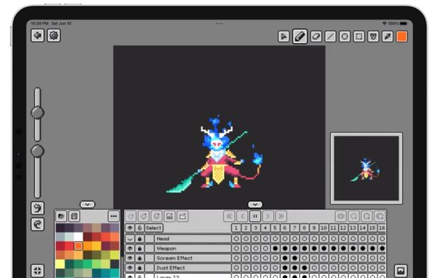 Pixquare - Pixel Art Editor: Pixquare is a powerful pixel art app for ...