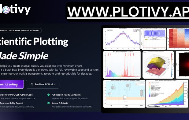 Plotivy: Transform your data into publication-quality scientific plots ...