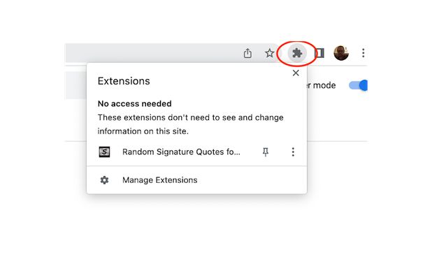 Random Signature Quotes for Gmail: Chrome Extension to inject random ...