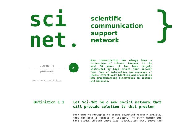 Scicnet Sci-Net: Open communication has always been a cornerstone | AlternativeTo