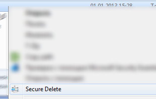 Secure Delete Files: Simple windows explorer extension for secure file ...