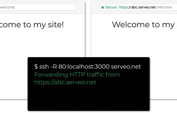 Serveo: Use SSH to expose local servers over the internet and inspect ...