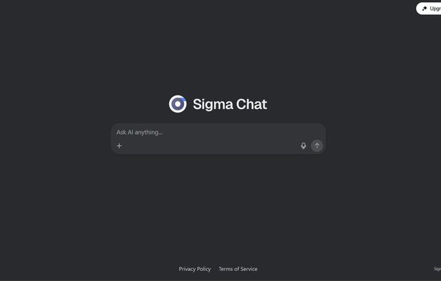 Sigma Chat: Welcome to Sigma - An intelligent AI-based assistant ...
