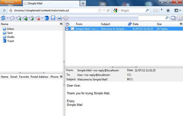 Simple Mail: Mail client for Firefox | AlternativeTo