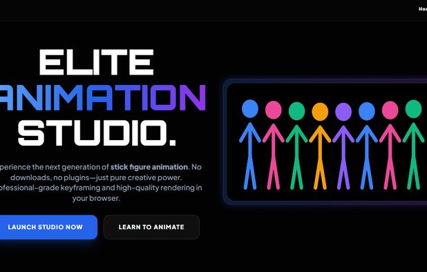 Stick Studio Pro: Free browser-based 1080p stick figure animation tool ...