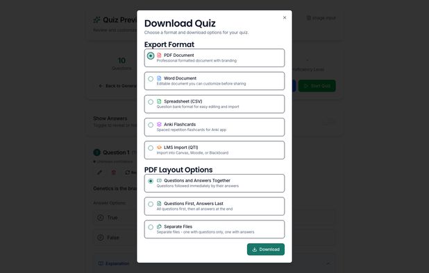 StudyGlen: AI platform that turns PDFs, text, images, and YouTube into