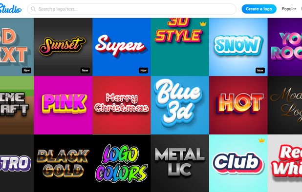 TextStudio: Online application to create custom texts and logos ...