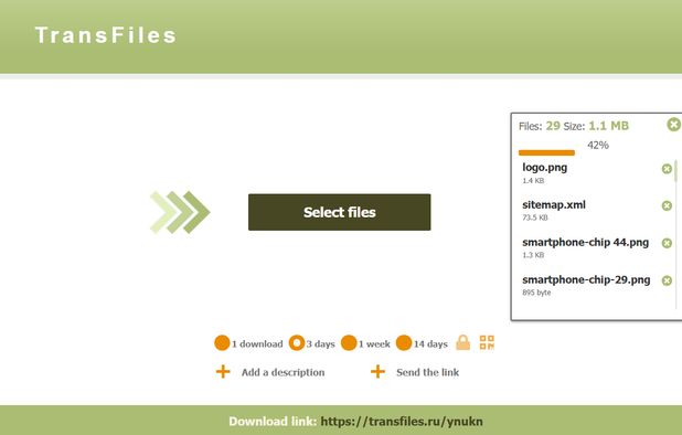 Tranfarence File TransFiles: Transfiles is a free and fast file-sharing service with no ...