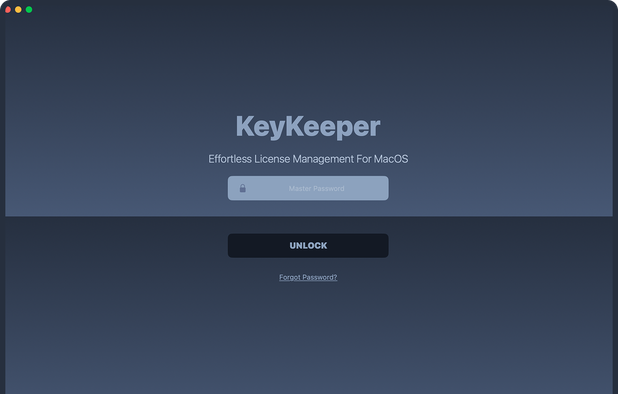 KeyKeeper screenshot 1