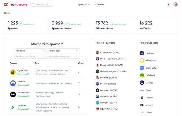 Meet Sponsors screenshot 1