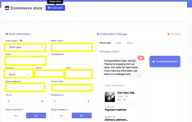 MessengerBot screenshot 1