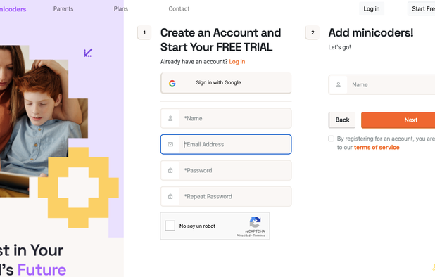 Minicoders screenshot 1