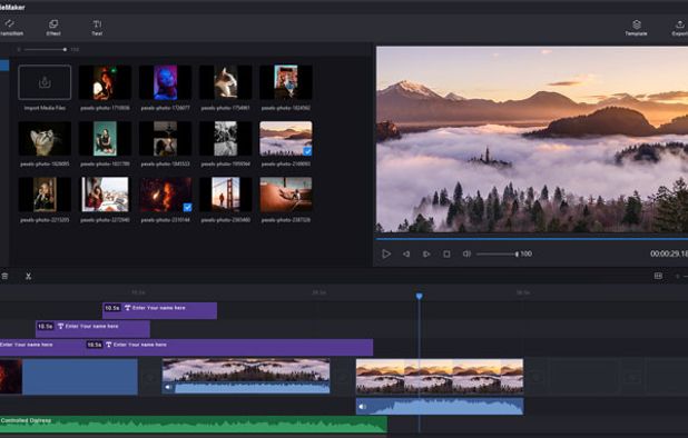 MiniTool MovieMaker screenshot 1