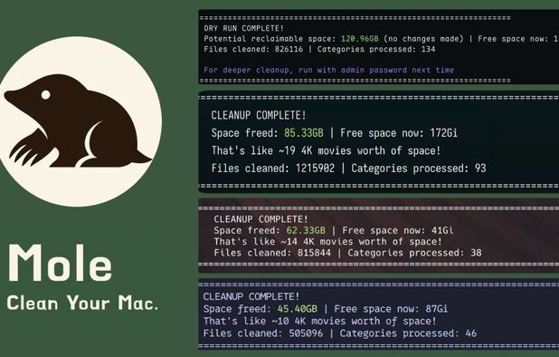 Mole screenshot 1