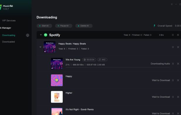 MusicFab Spotify Converter screenshot 1