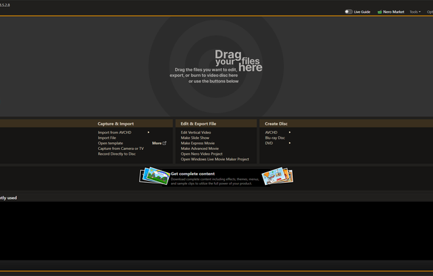 Nero Video screenshot 1