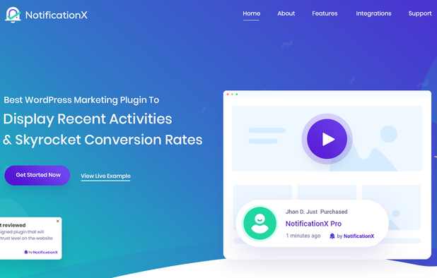 NotificationX screenshot 1