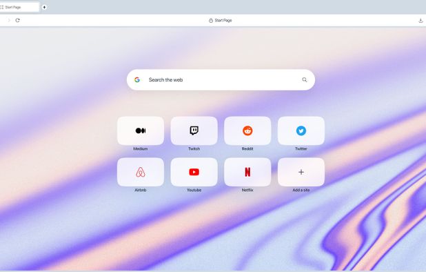 Opera screenshot 1