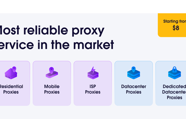 Most reliable proxy service in the market.