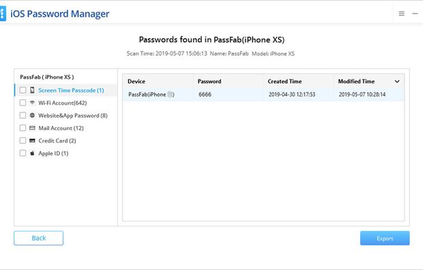 PassFab iOS Password Manager screenshot 1