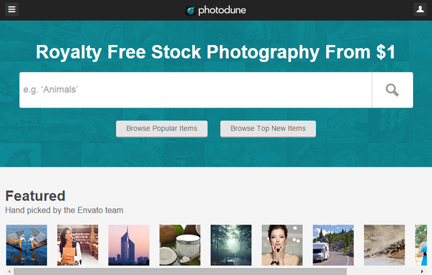 PhotoDune screenshot 1