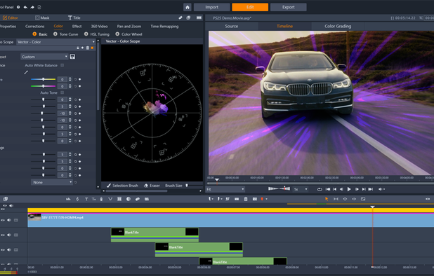 Pinnacle Studio screenshot 1