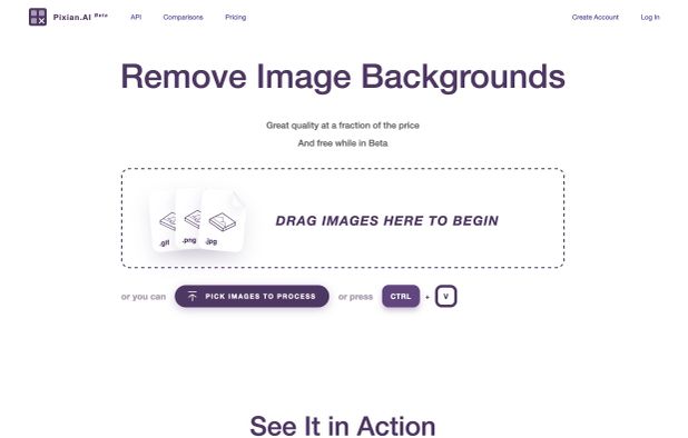 Pixian.ai screenshot 1