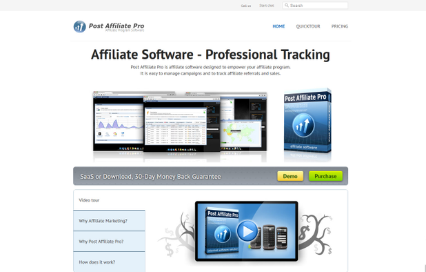 Post Affiliate Pro screenshot 1