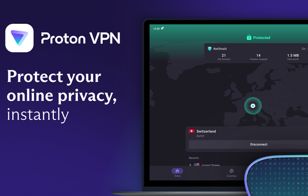 Proton VPN screenshot 1