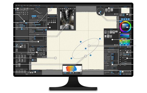 Rebelle screenshot 1