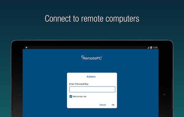RemotePC screenshot 1