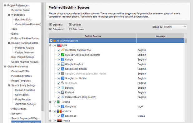 SEO PowerSuite screenshot 1
