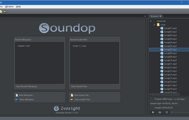 Soundop screenshot 1