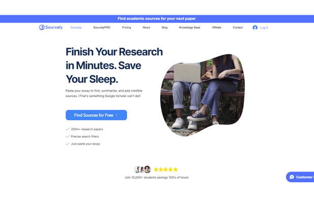 Academic Citation Finding Tool with AI