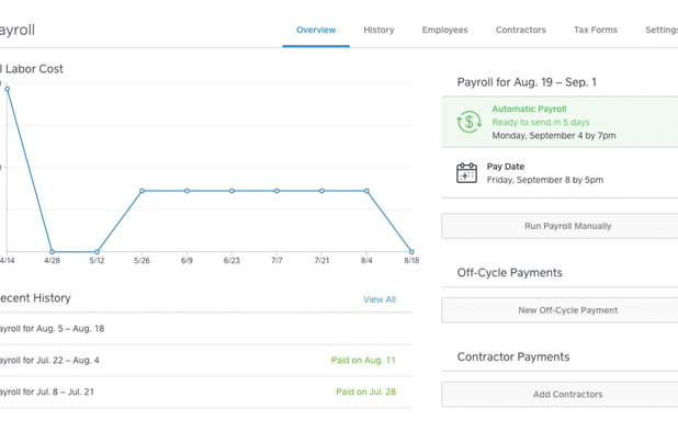 Square Payroll screenshot 1