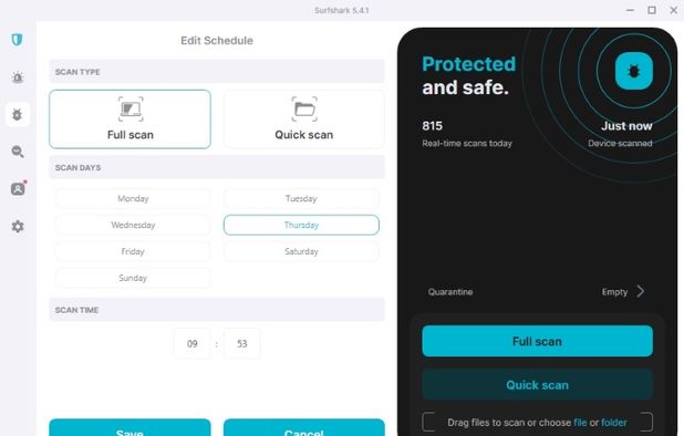 Surfshark Antivirus screenshot 1