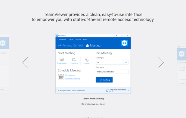TeamViewer screenshot 1