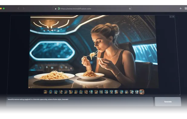 Think Diffusion screenshot 1
