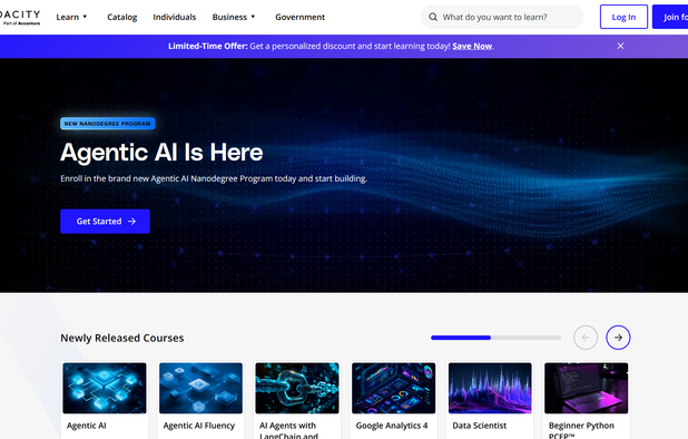 Udacity screenshot 1