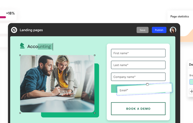 Unbounce screenshot 1