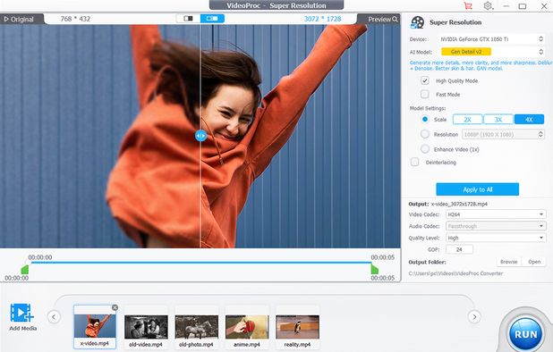 VideoProc screenshot 1