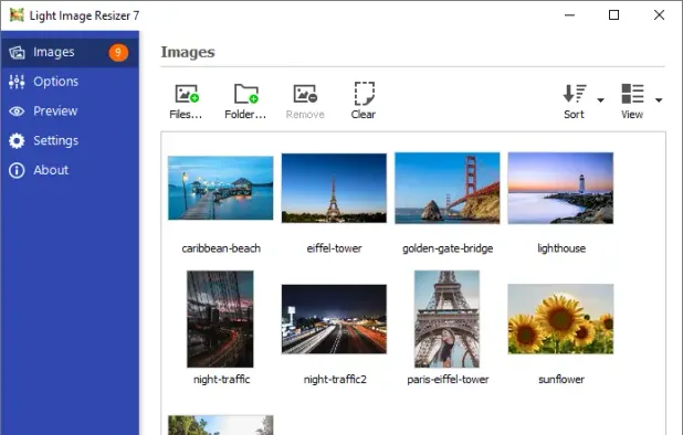 Light Image Resizer screenshot 1