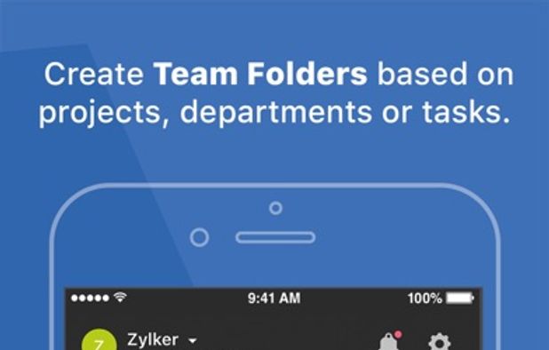 Zoho WorkDrive screenshot 2